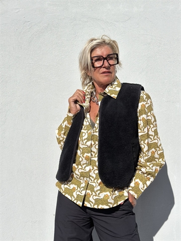 GASPAR Duffy Waistcoat 2510301 Black 